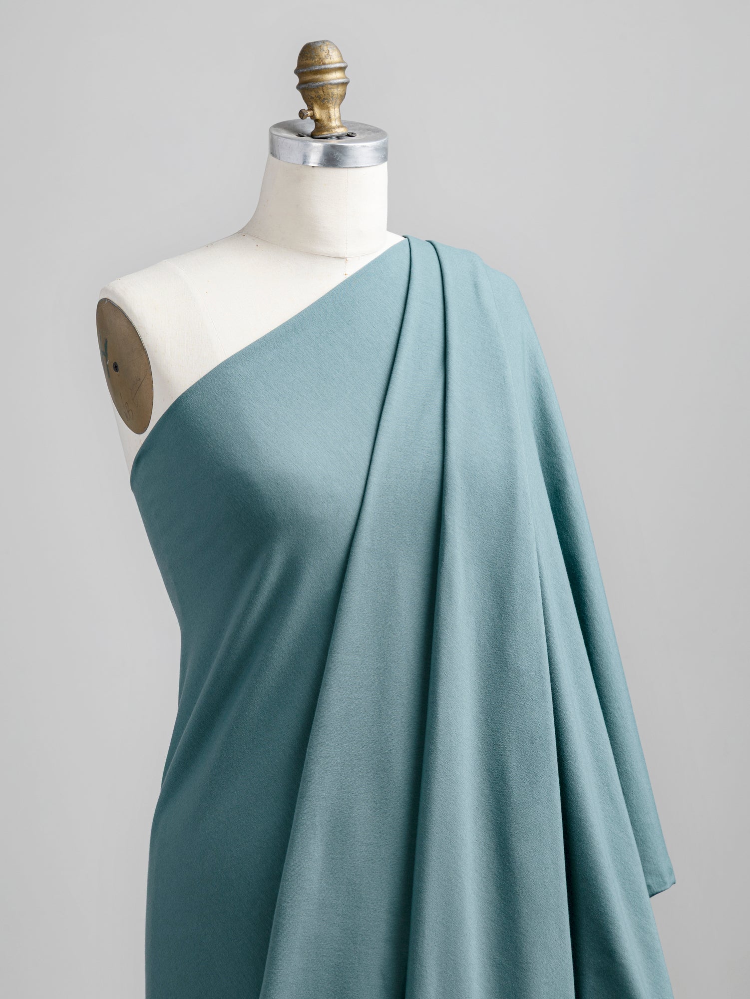 F-COT409-004 - Organic Cotton Spandex Jersey - Eucalyptus - Core Fabrics- draped.JPG
