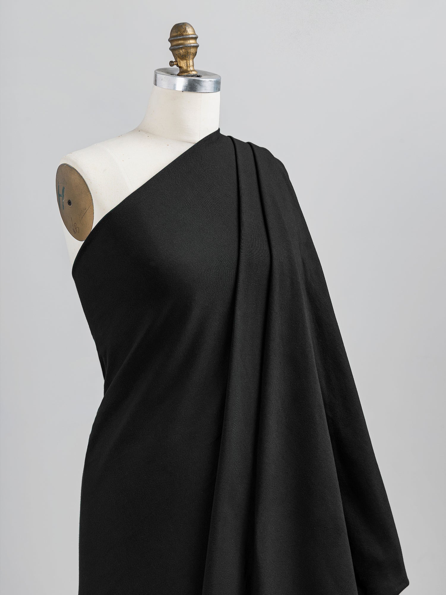 Organic Cotton Spandex Jersey Knit - Black | Core Fabrics