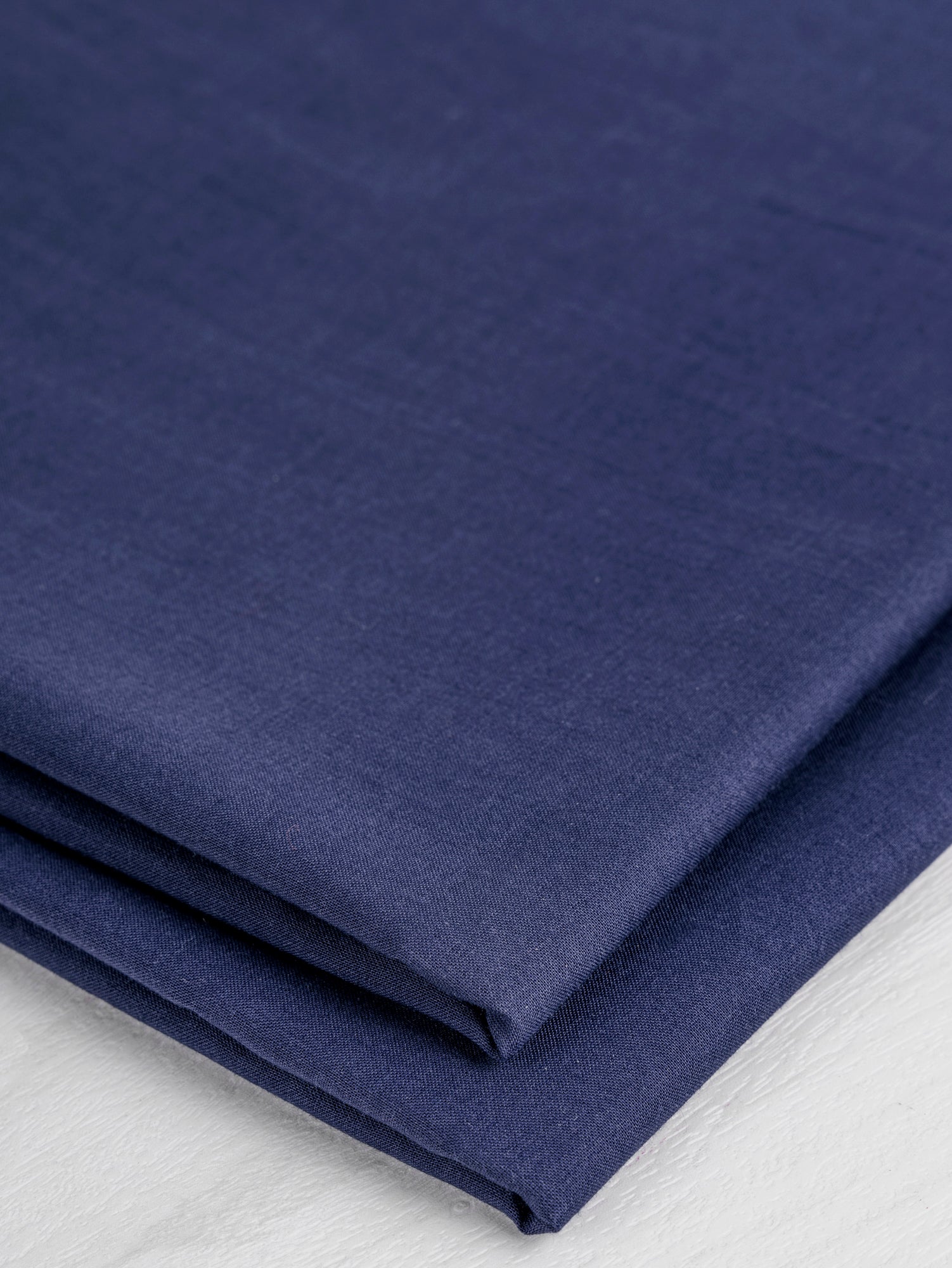 Organic Cotton Voile - Navy | Core Fabrics