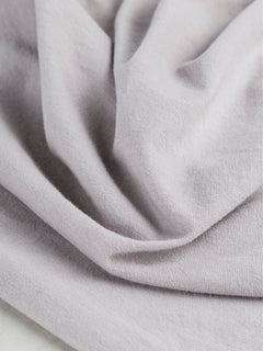 Organic Cotton Washed Jersey Knit - Cloud
