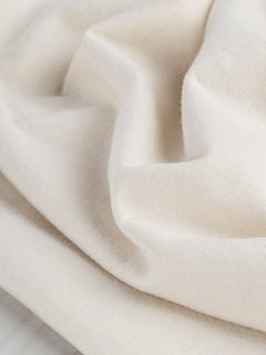 Organic Cotton Washed Jersey Knit - Natural