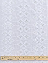 F-COT335-001-Ornament-Cotton-Eyelet-Deadstock-White-Core-Fabrics-ruler