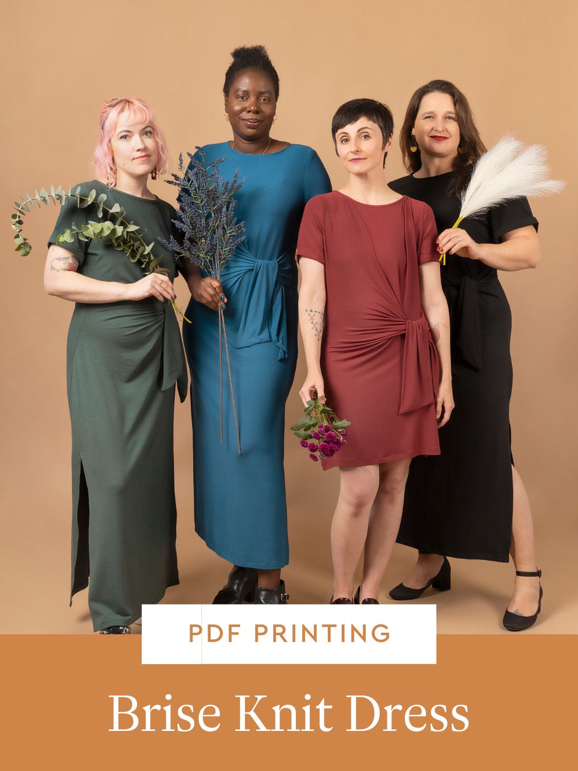 PDF Printing for Core Fabrics Brise Dress Fabric Kit | Core Fabrics