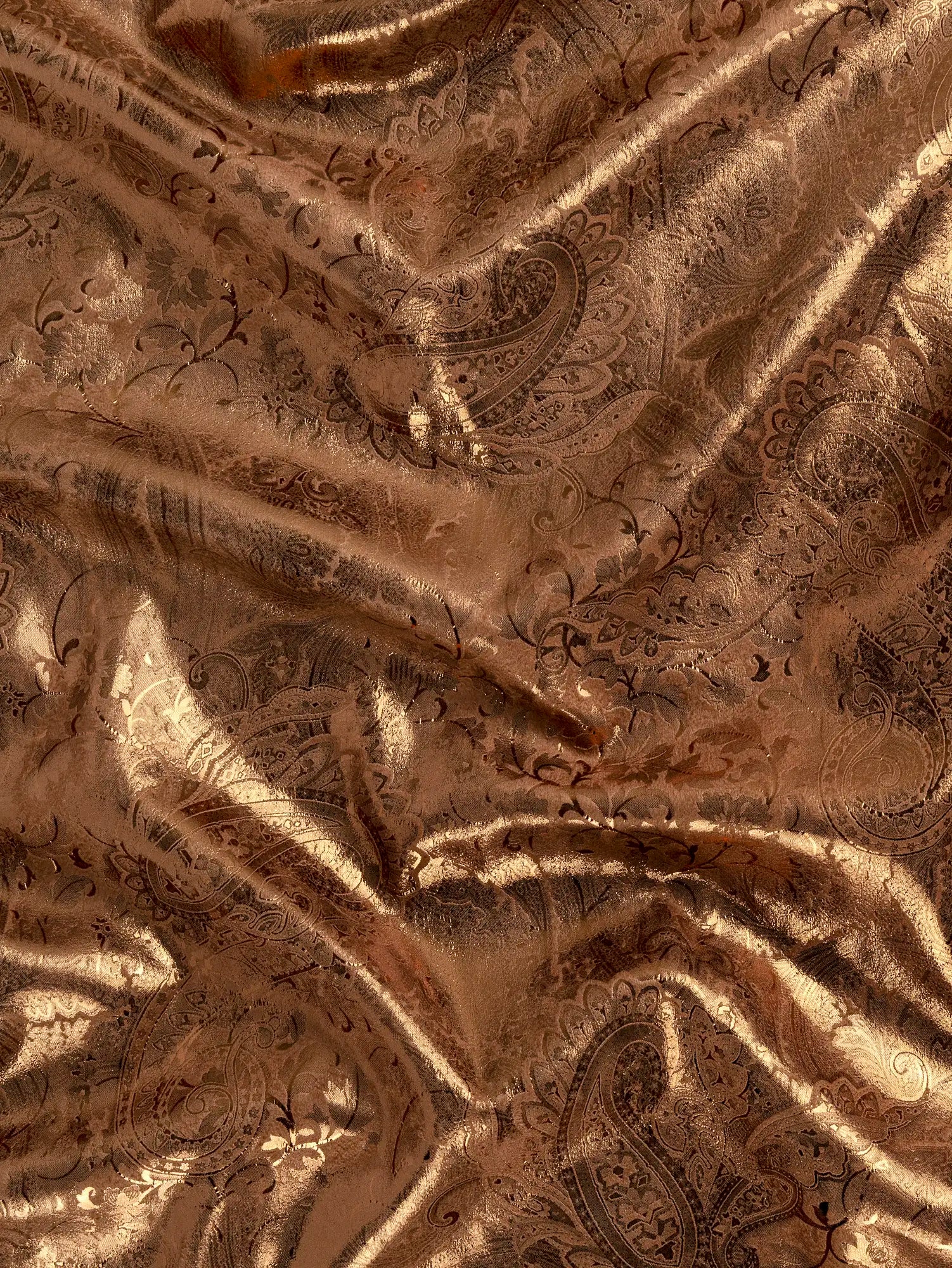 F-DEA195-Paisley-Floral-Faux-Suede-Deadstock-Caramel-Core-Fabrics-scrunched.webp