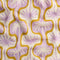 Palm Springs Print Textured Ecovero Viscose - Ivory + Lilac + Mustard