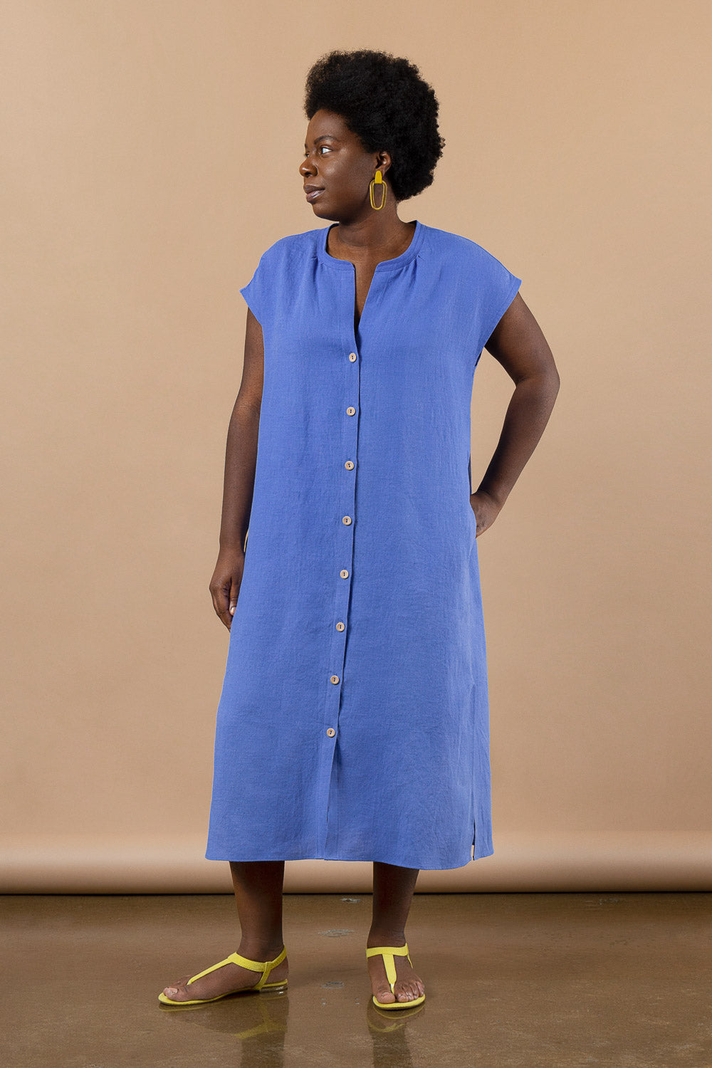 Periwinkle Shirtdress Pattern | Closet Core Crew