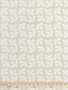 Petal Quilted Jacquard with Batting - Beige + Cream | Core Fabrics
