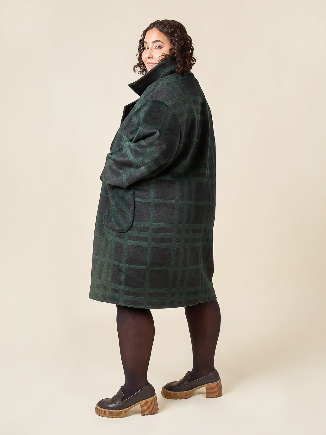 Phoebe Coat | Plus Size Coat Pattern | Closet Core Patterns