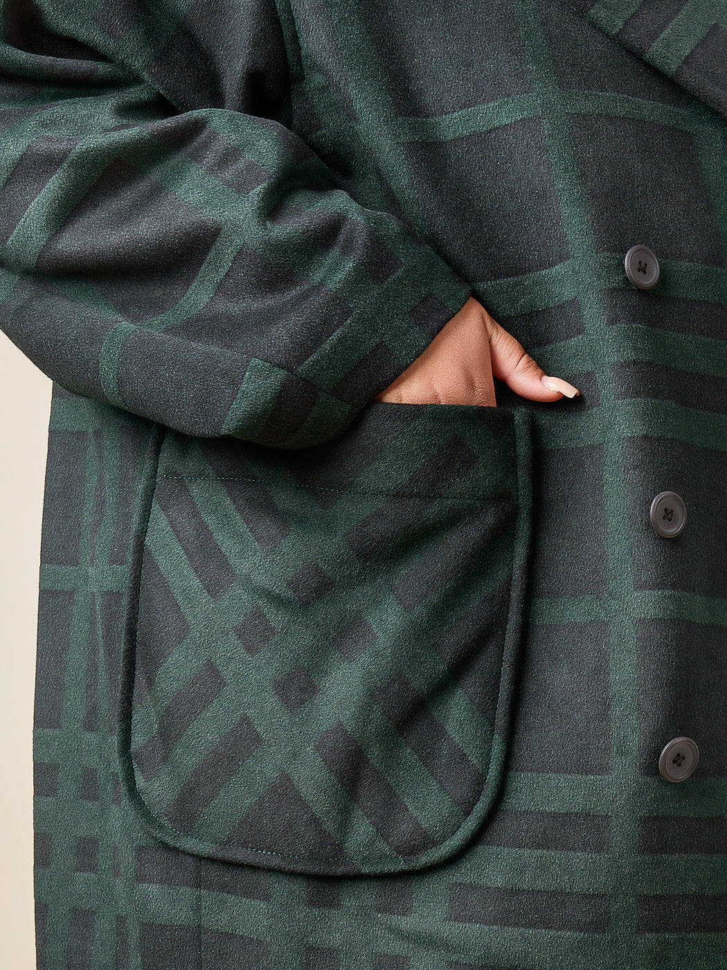 Phoebe Coat | Plus Size Coat Pattern | Closet Core Patterns