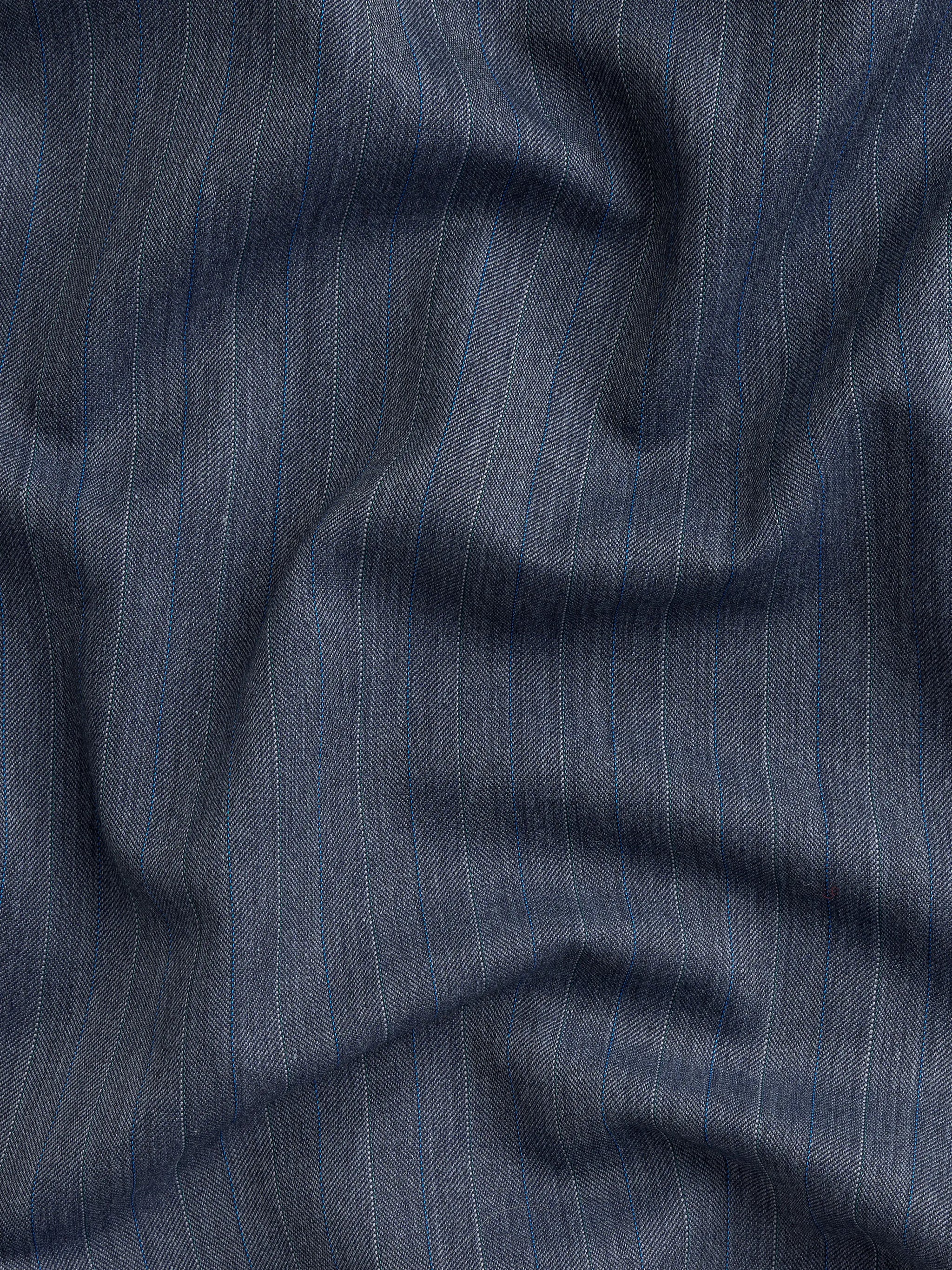 F-WOL097-Pinstripe-Chevron-Italian-Wool-Suiting-Deadstock-Graphite-Blue-and-Green-Core-Fabrics-scrunched.webp