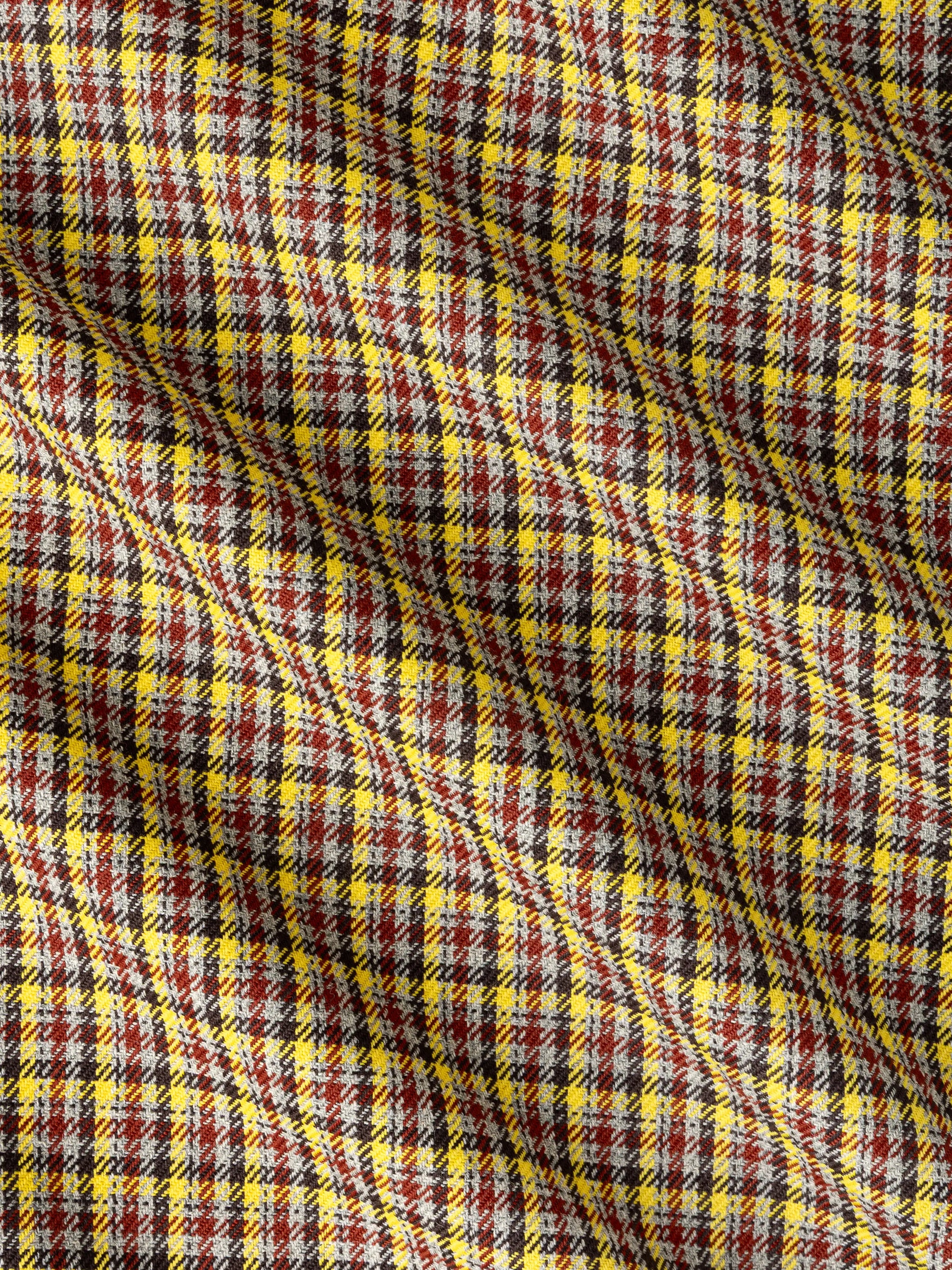 F-WOL121-Plaid-Italian-Wool-Suiting-Deadstock-Yellow-Red-Grey-and-Black-Core-Fabrics-scrunched.webp