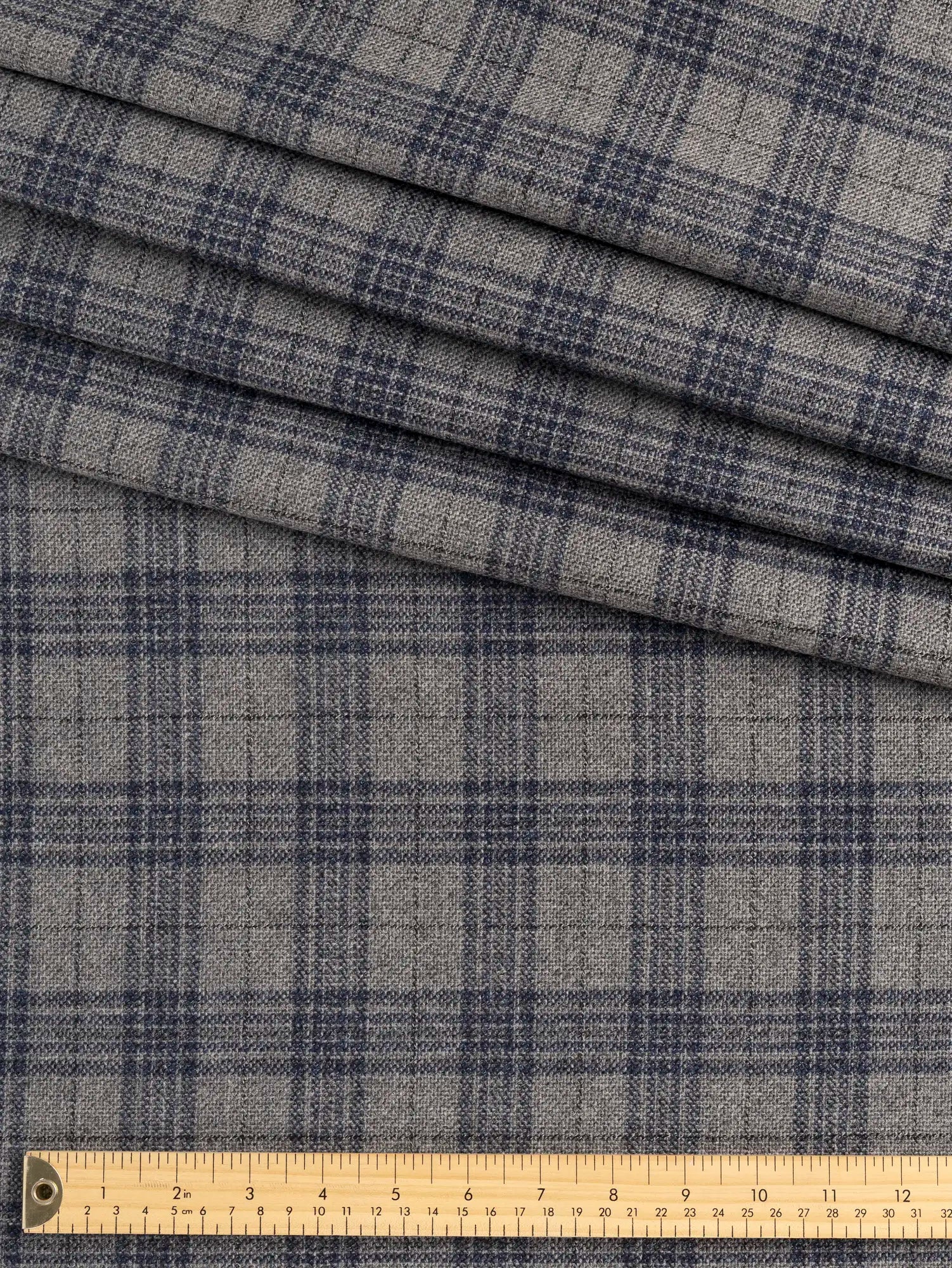 F-WOL159-Plaid-Wool-Cashmere-Blend-Italian-Suiting-Deadstock-Stone-Indigo-and-Black-Core-Fabrics.webp