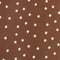 Imprimé à pois en crêpe de chine viscose Ecovero - Mocha + Blanc