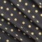 Polka Dot Print Lyocell - Charcoal + Chartreuse