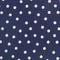 Lyocell à imprimé à pois - Indigo + Glaçon