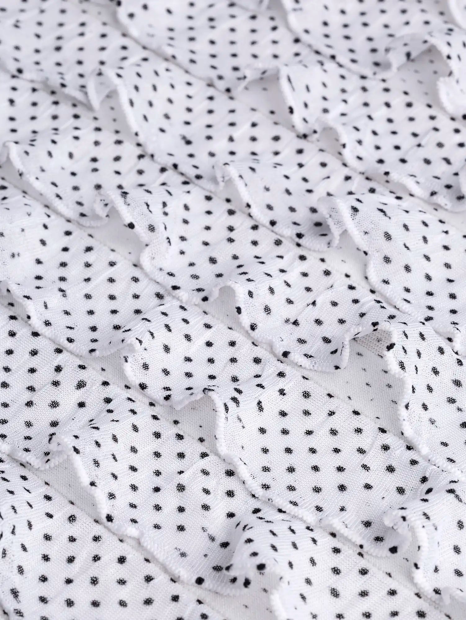 F-DEA184-Polka-Dot-Stretch-Ruffle-Mesh-White-and-Black-Core-Fabrics-fold.webp