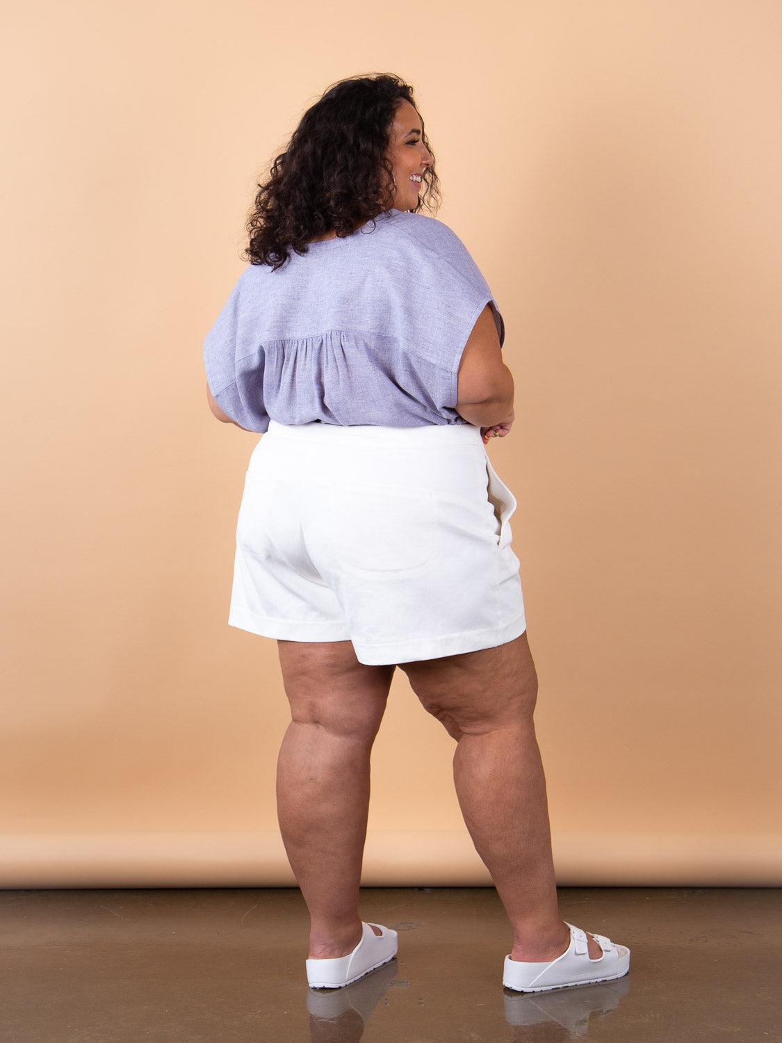 Poppy Camp Shorts - Long | Plus Size Shorts Pattern | Closet Core Crew