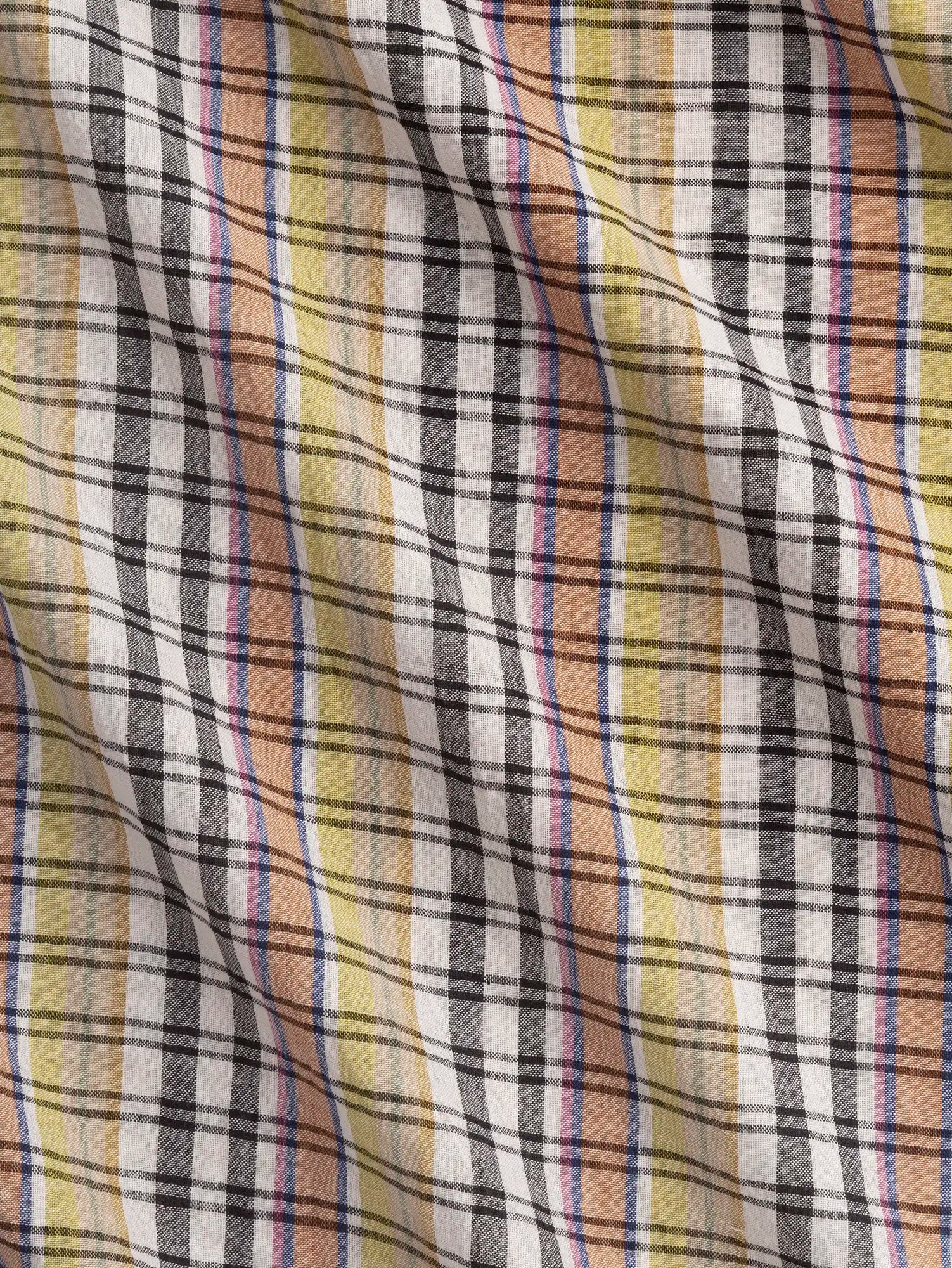 F-COT475-Postcard-Artisanal-Check-Cotton-White-Black-and-Multicolour-Core-Fabrics-scrunched.webp