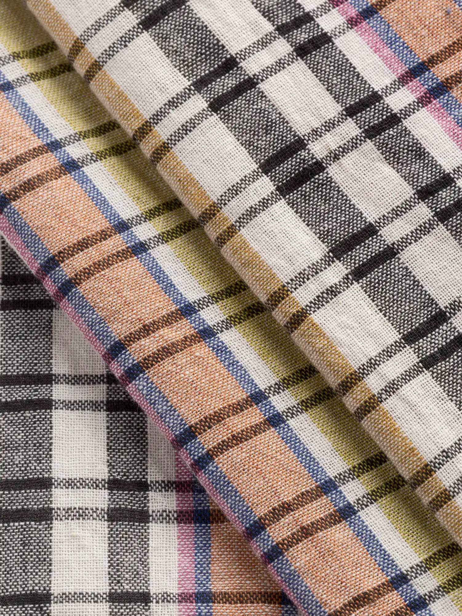 F-COT475-Postcard-Artisanal-Check-Cotton-White-Black-and-Multicolour-Core-Fabrics-fold.webp