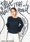 Puff & Pencil Sewing Pattern - Tie Waist blouse x Cone sleeve | Core Fabrics