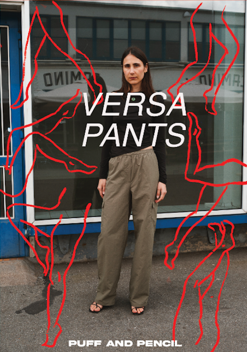 Puff & Pencil Sewing Pattern - Versa Pants | Core Fabrics