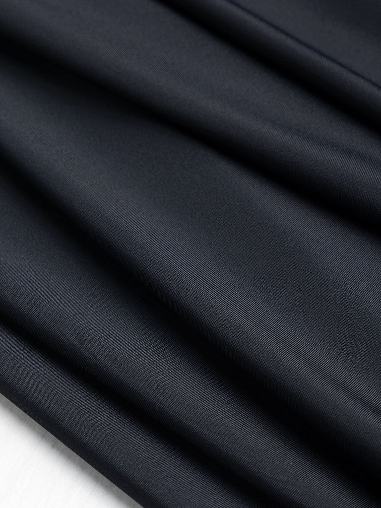 Recycled Nylon Spandex Swimwear Fabric - Black