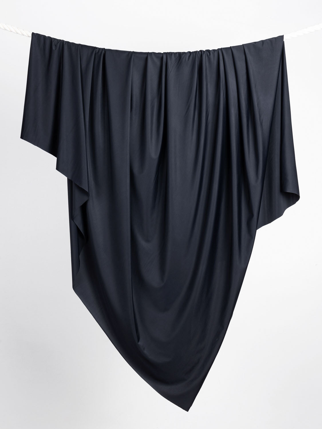 Black Polyamide Nylon Elastane Stretch Fabric Remnant (Remnant-170cmx60cm),  Fabric By The Yard, Fabric Scraps, Fabric Finds, Swimwear Fabric