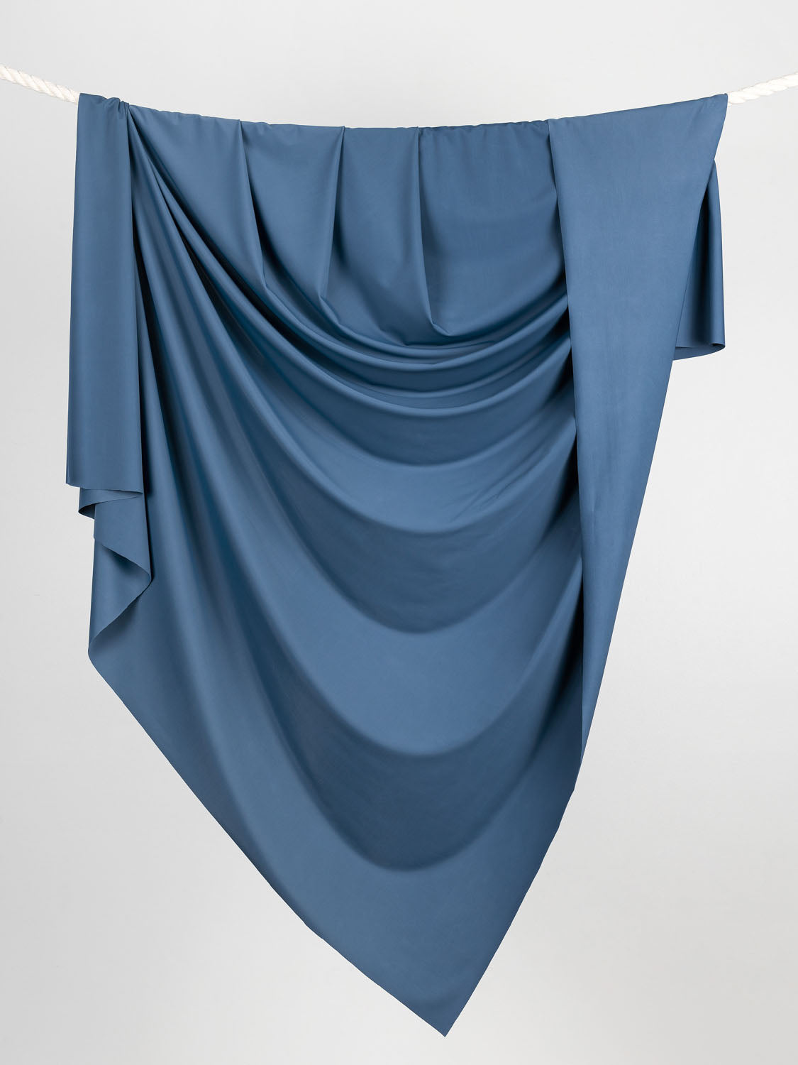 Recycled Nylon Spandex Swimwear Fabric - Stormy Blue