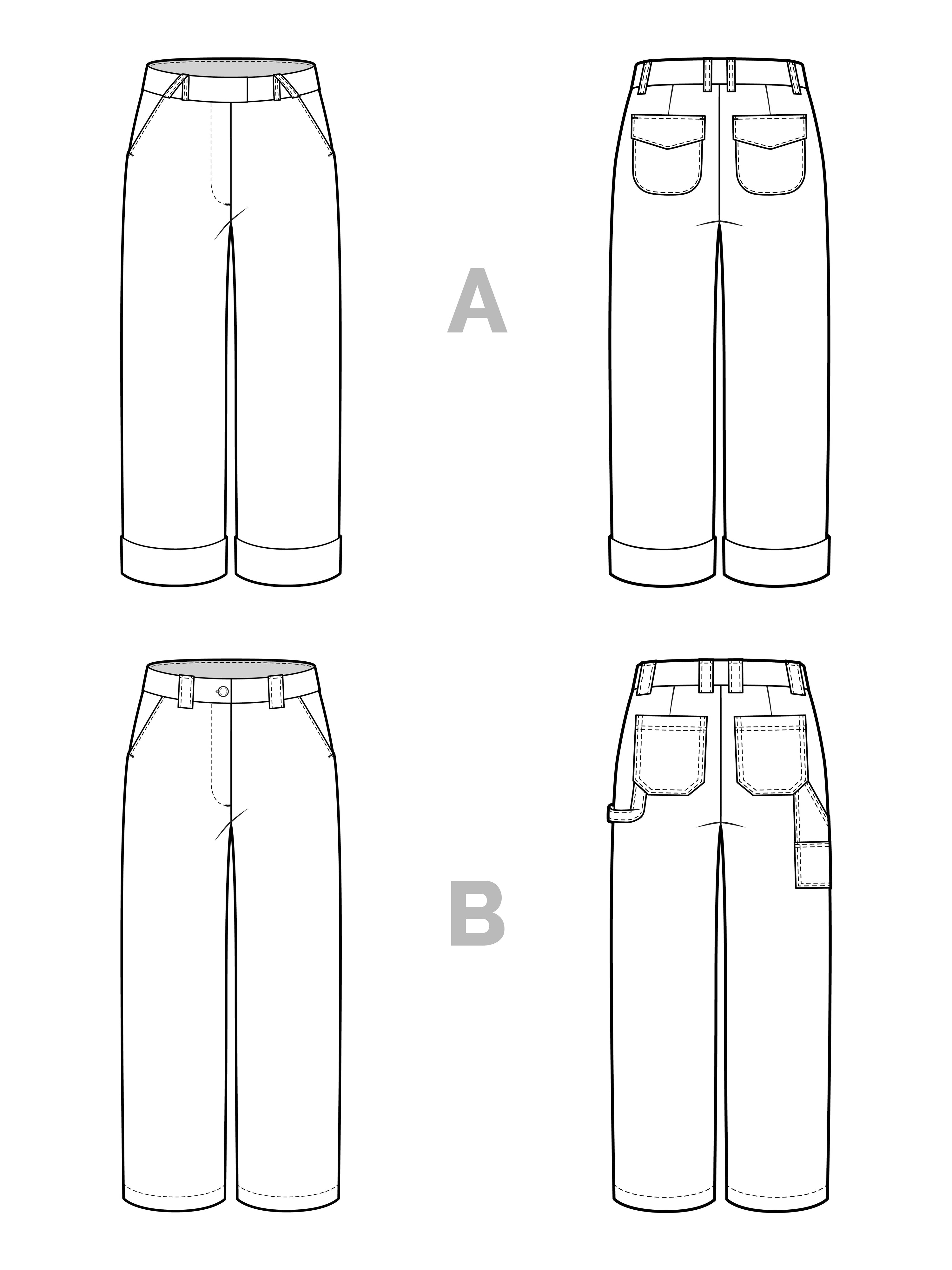 Rika Pants Pattern