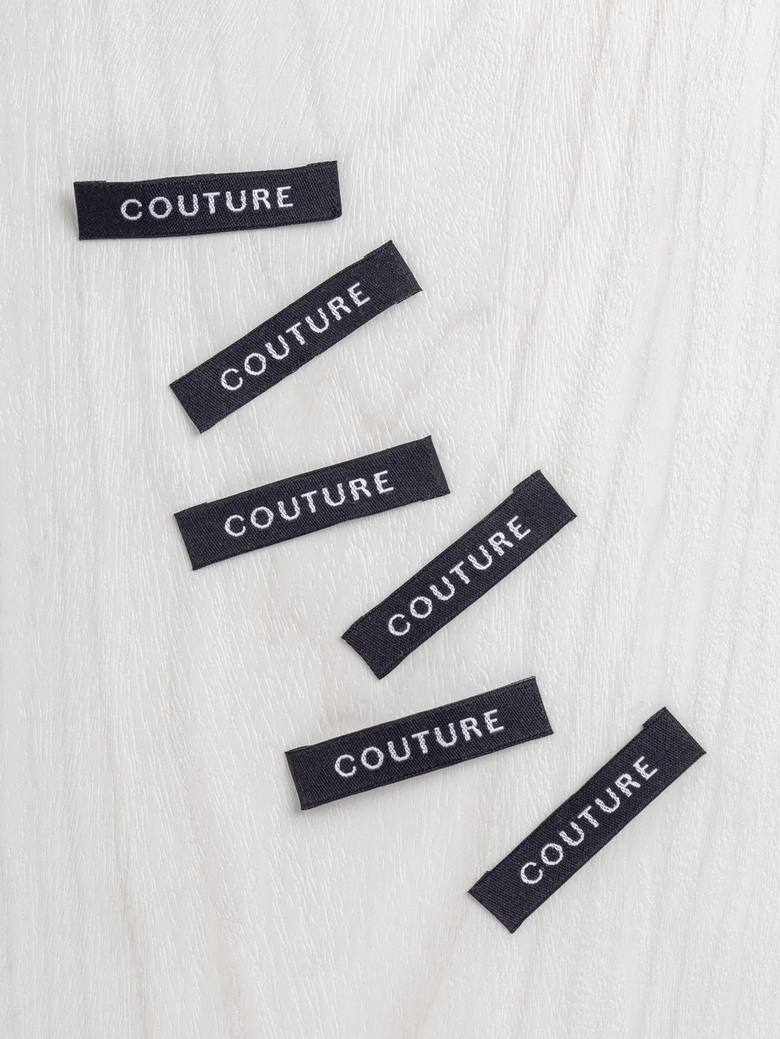 Core Fabrics Sewing Labels: 6 pack - Couture  | Core Fabrics