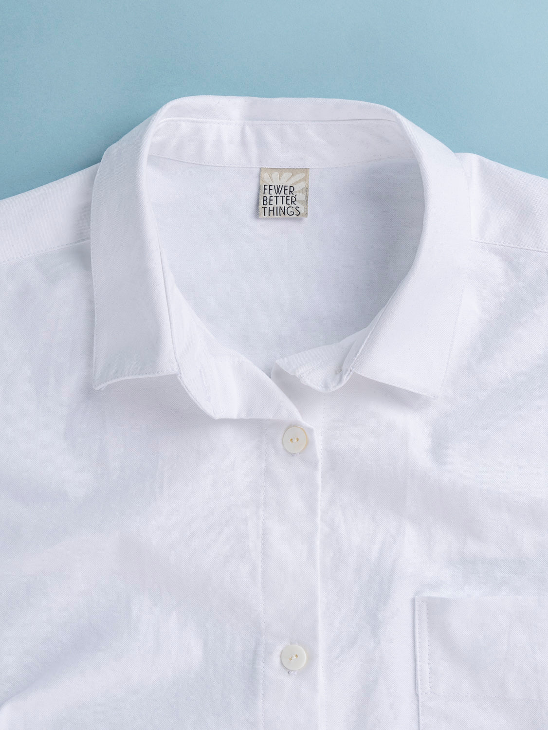 Core Fabrics Sewing Labels: 6 pack - Fewer Better Things | Core Fabrics