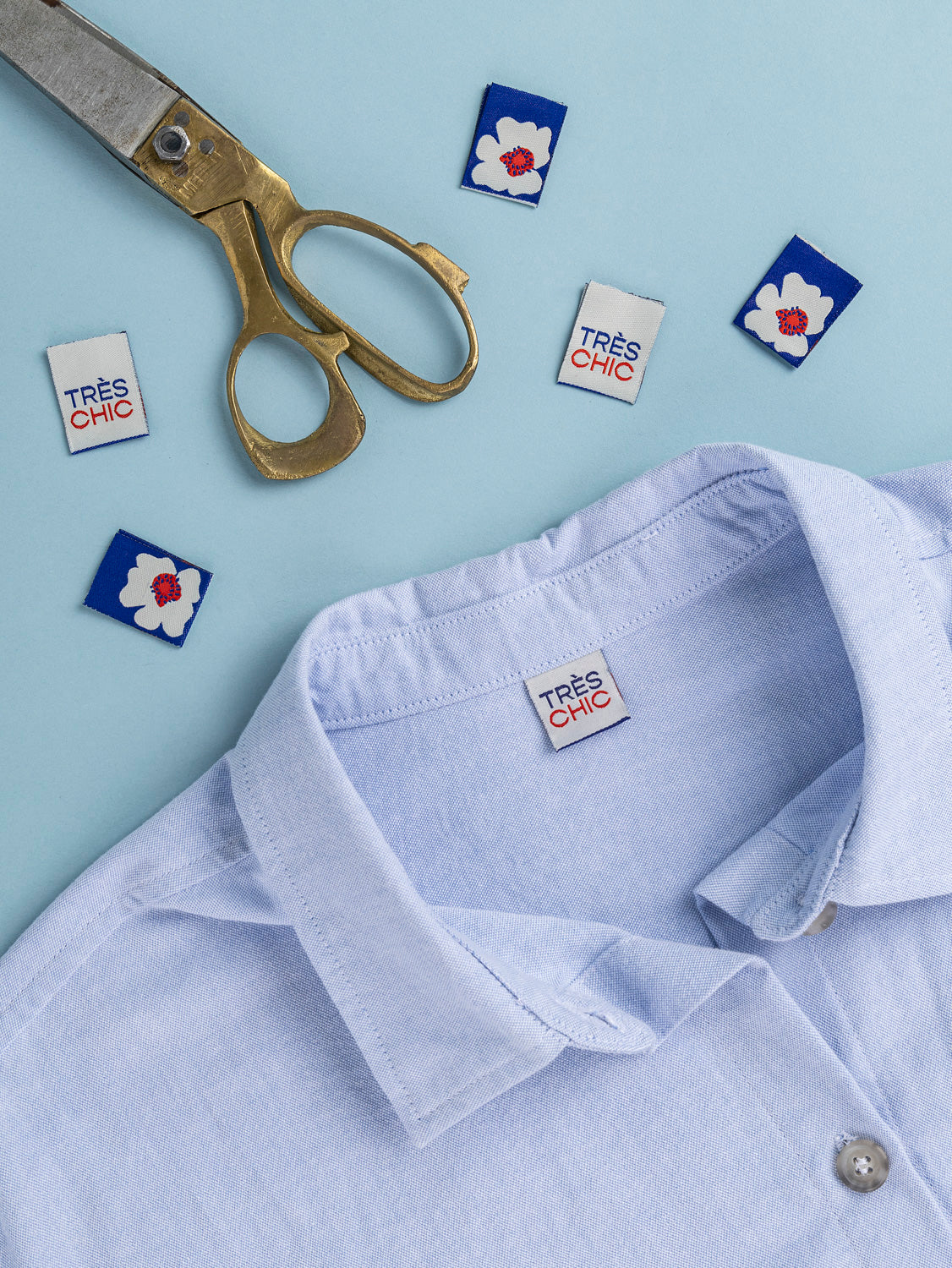 Core Fabrics Sewing Labels: 6 pack - Très Chic | Core Fabrics