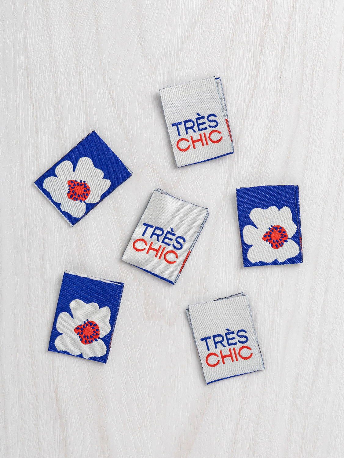 Core Fabrics Sewing Labels: 6 pack - Très Chic | Core Fabrics
