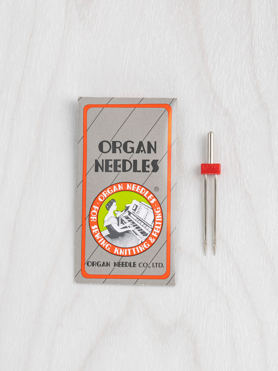 Twin Organ Sewing Machine Needle - 1 pack | Core Fabrics