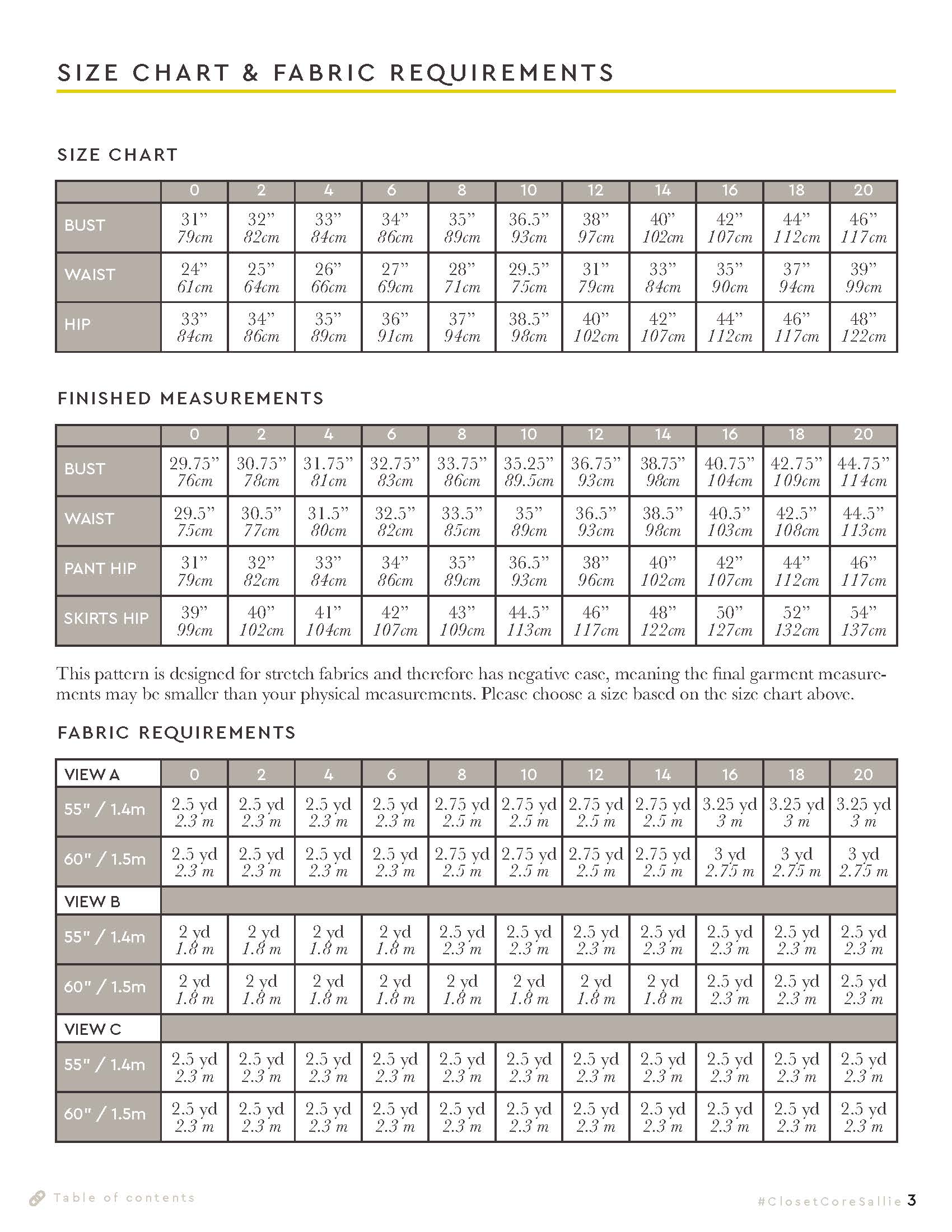 Sallie Maxi-Dress & Jumpsuit Pattern | Core Fabrics