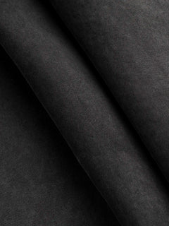 Lyocell Tencel viscose sablé – Noir