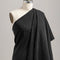 Lyocell Tencel viscose sablé – Noir