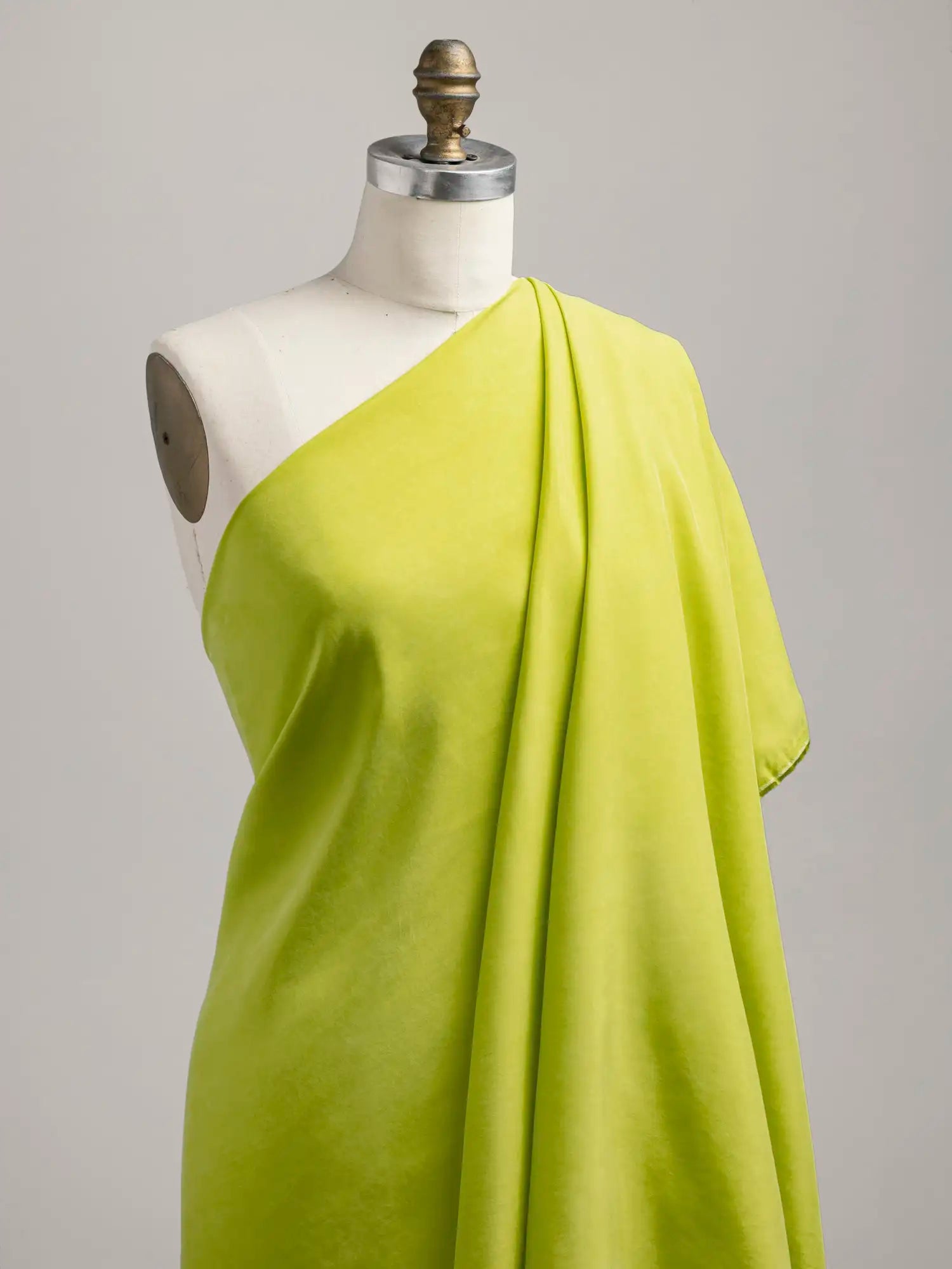 F-TEN018-006-Sandwashed-Tencel-Lyocell-Viscose-Chartreuse-Core-Fabrics-draped.webp