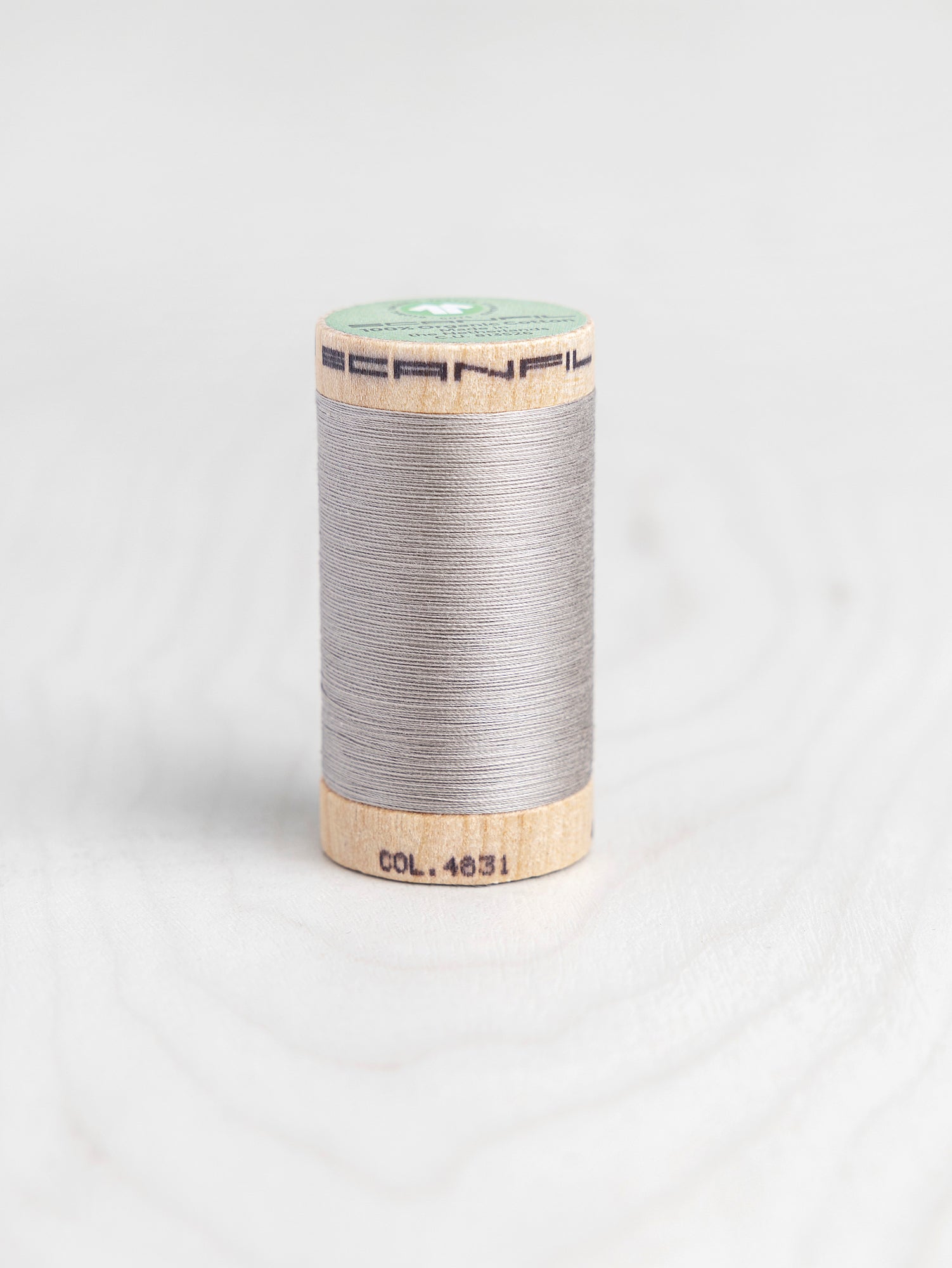T-COT002-4831-Scanfil-Organic-Cotton-50wt-Thread-500-yard-Chateau-Gray-4831-Core-Fabrics