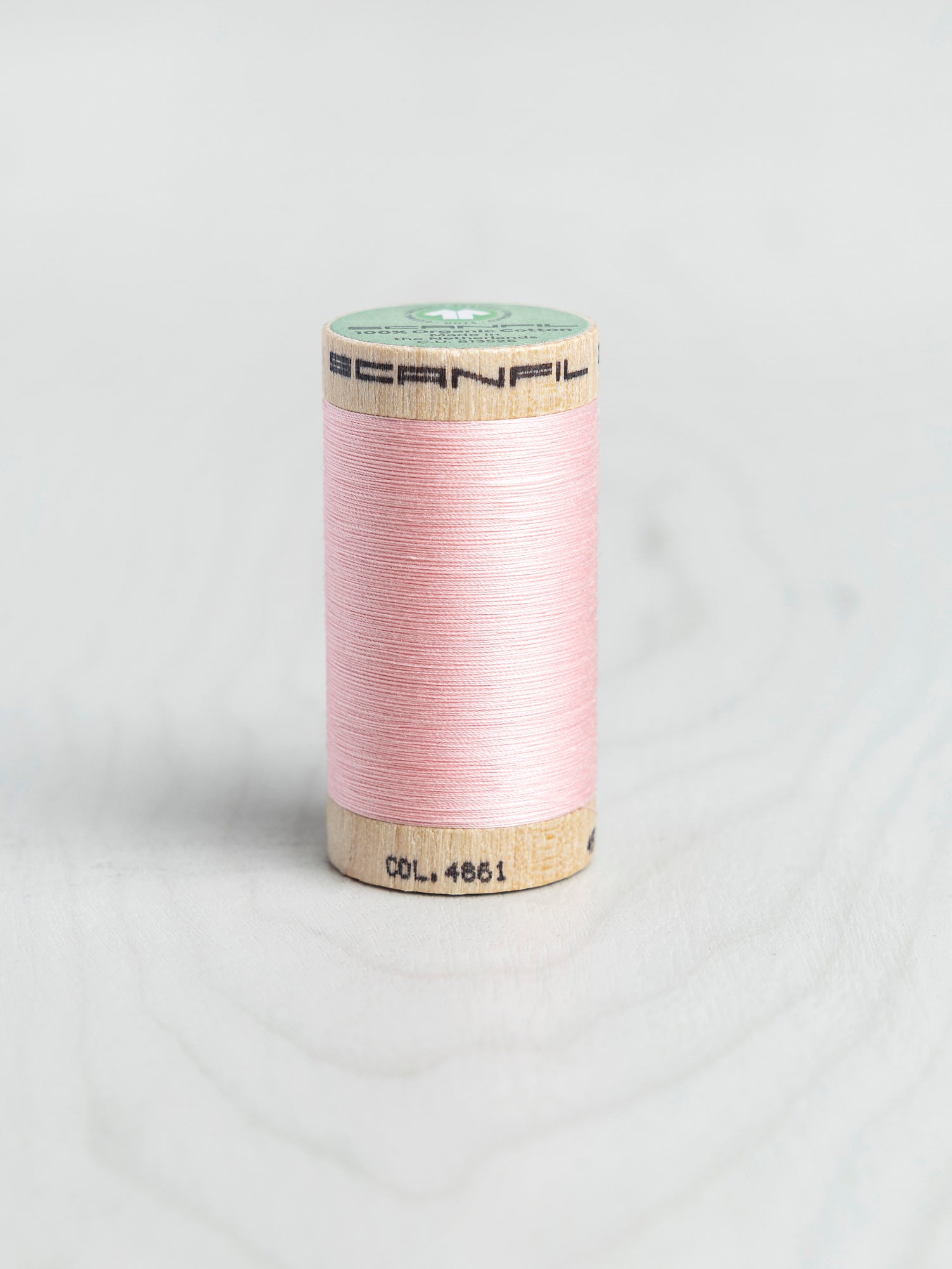 T-COT002-4861-Scanfil-Organic-Cotton-50wt-Thread-500-yard-Cristal-Rose-4861-Core-Fabrics