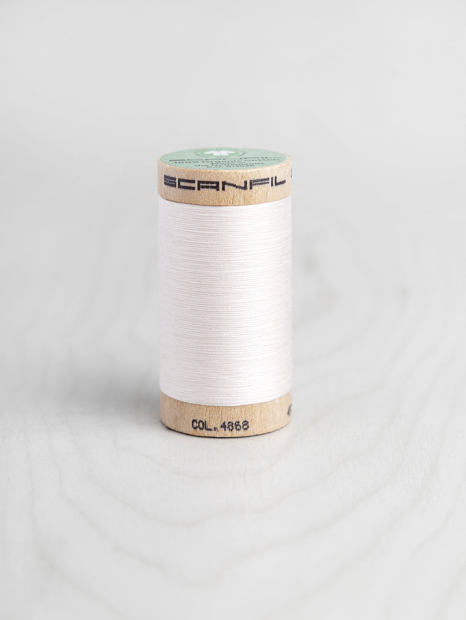 T-COT002-4868- Scanfil-Organic-Cotton-50wt-Thread-500-yard-Delicacy-4868-Core-Fabrics