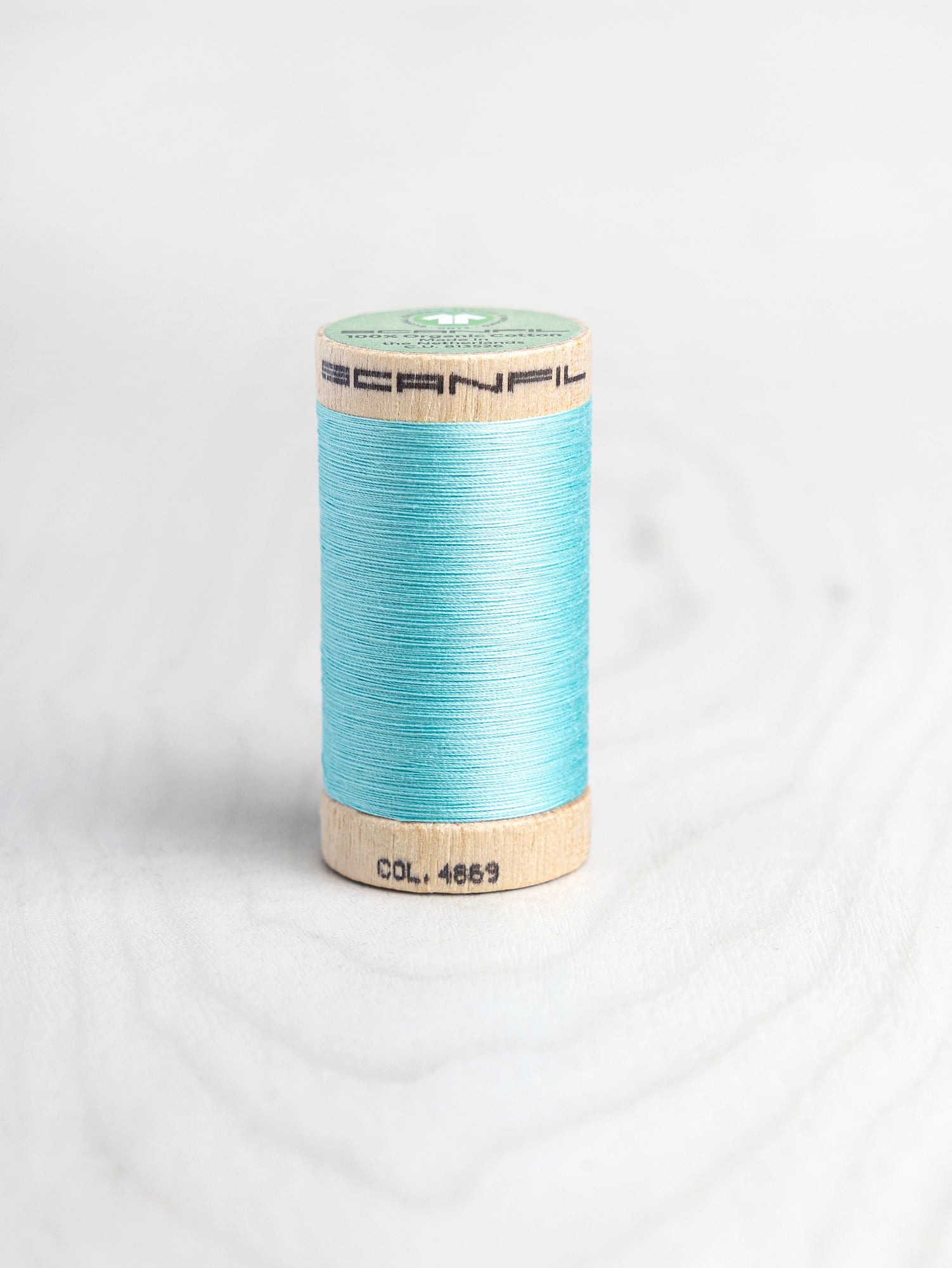 T-COT002-4869-Scanfil-Organic-Cotton-50wt-Thread-500-yard-Limpet-Shell-4869-Core-Fabrics