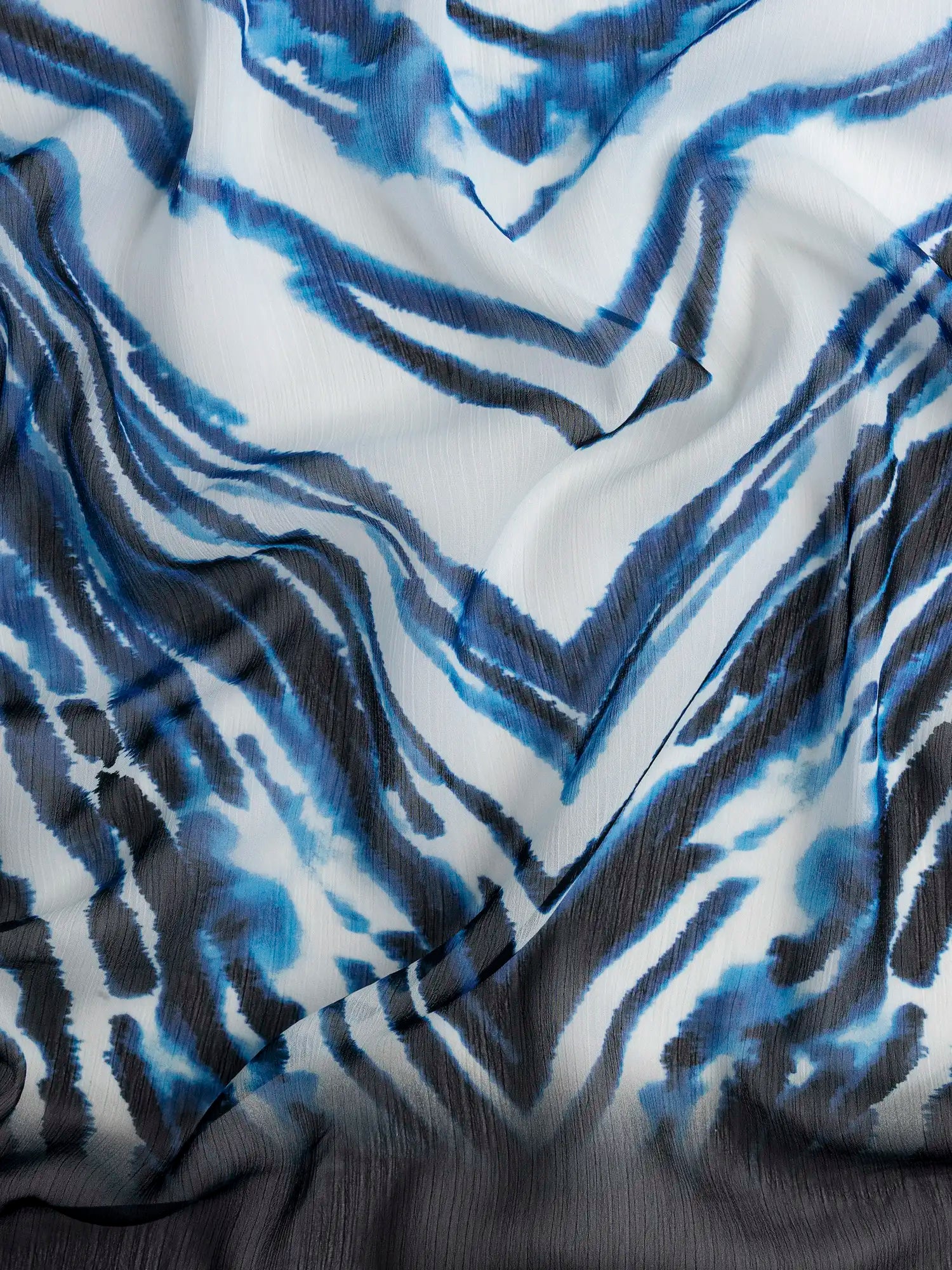 F-DEA173-Semi-Sheer-Abstract-Panel-Print-Chiffon-Deadstock-Blue-Black-and-Off-White-Core-Fabrics-scrunched.webp