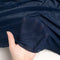 Tricot extensible viscose semi-transparent fin de rouleau - bleu nuit
