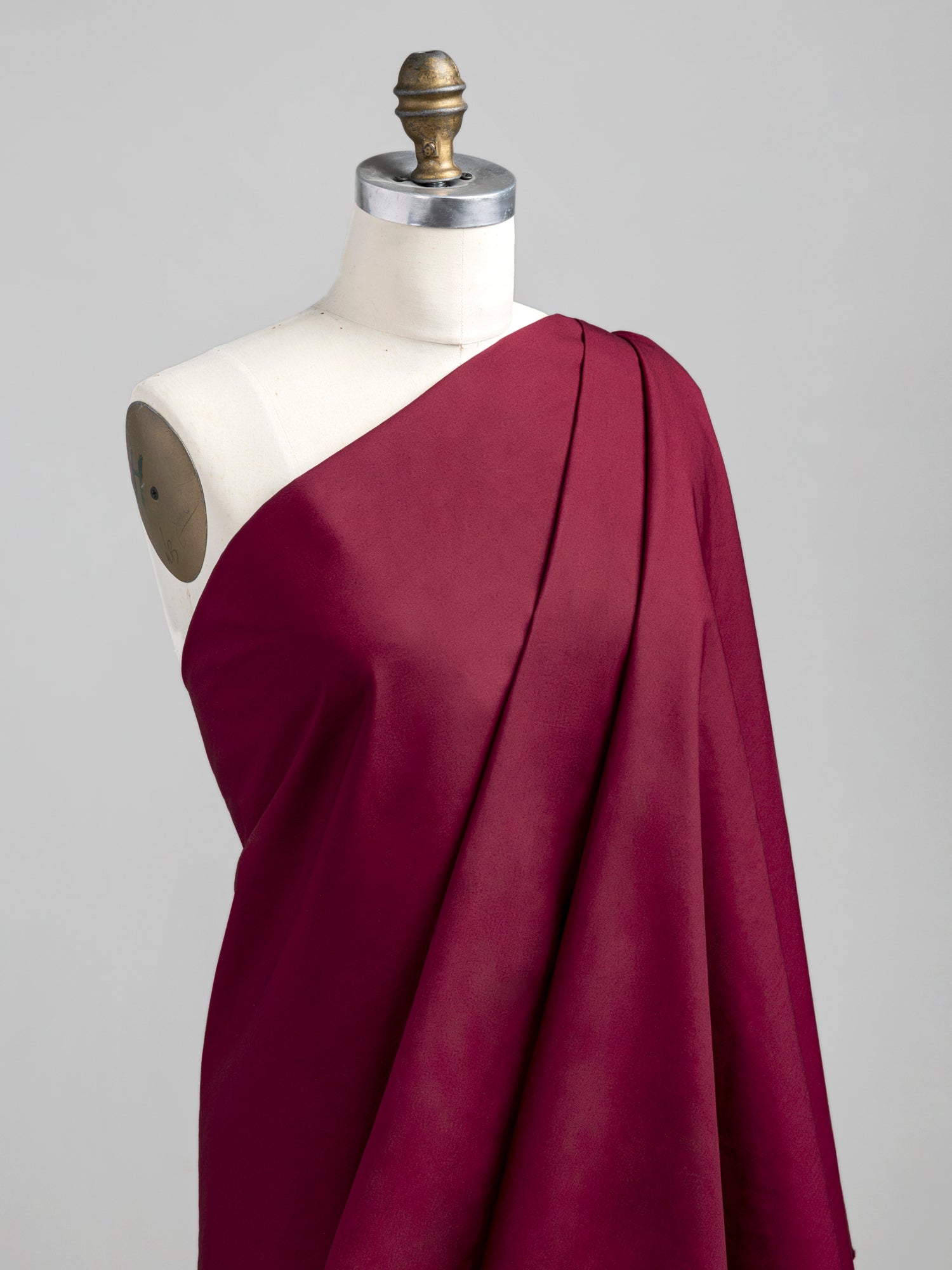 F-COT250-014-Signature-Crisp-Cotton-Poplin-Rhubarb-Core-Fabrics-draped.JPG