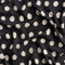 Imprimé à pois esquissé en viscose Ecovero - Noir + Avoine