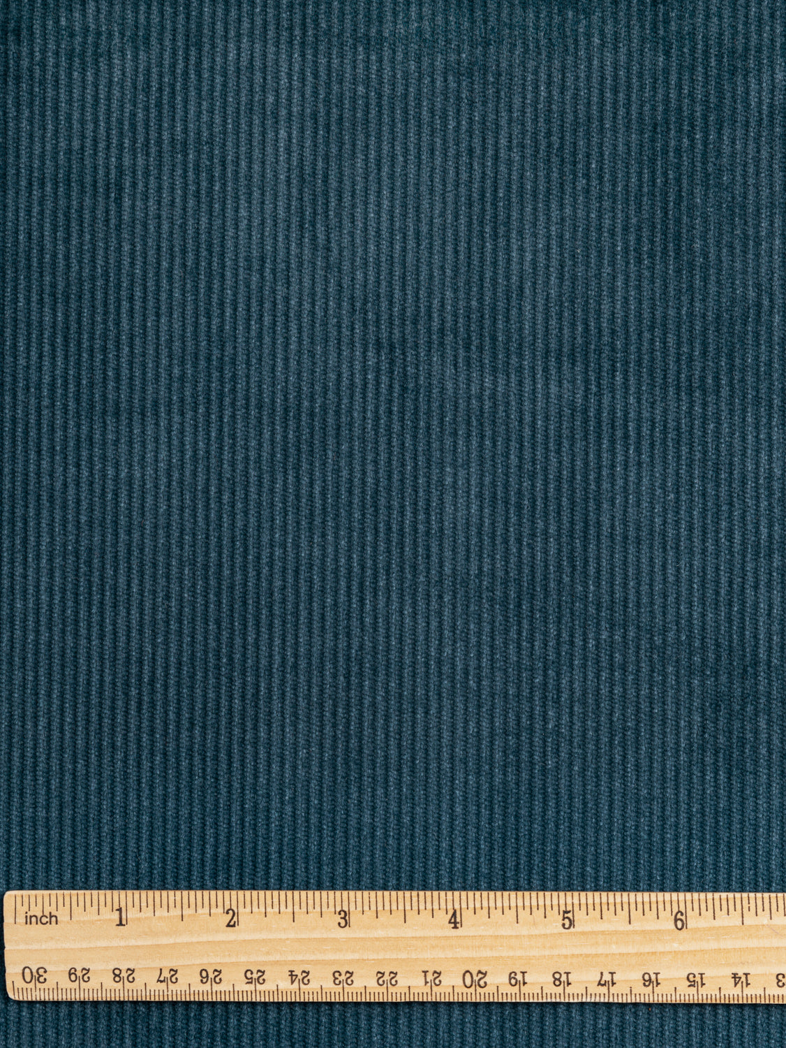 Slight Stretch Cotton Corduroy Deadstock - Deep Teal | Core Fabrics