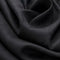 Slight Stretch Herringbone Cotton Viscose Suiting Deadstock - Black