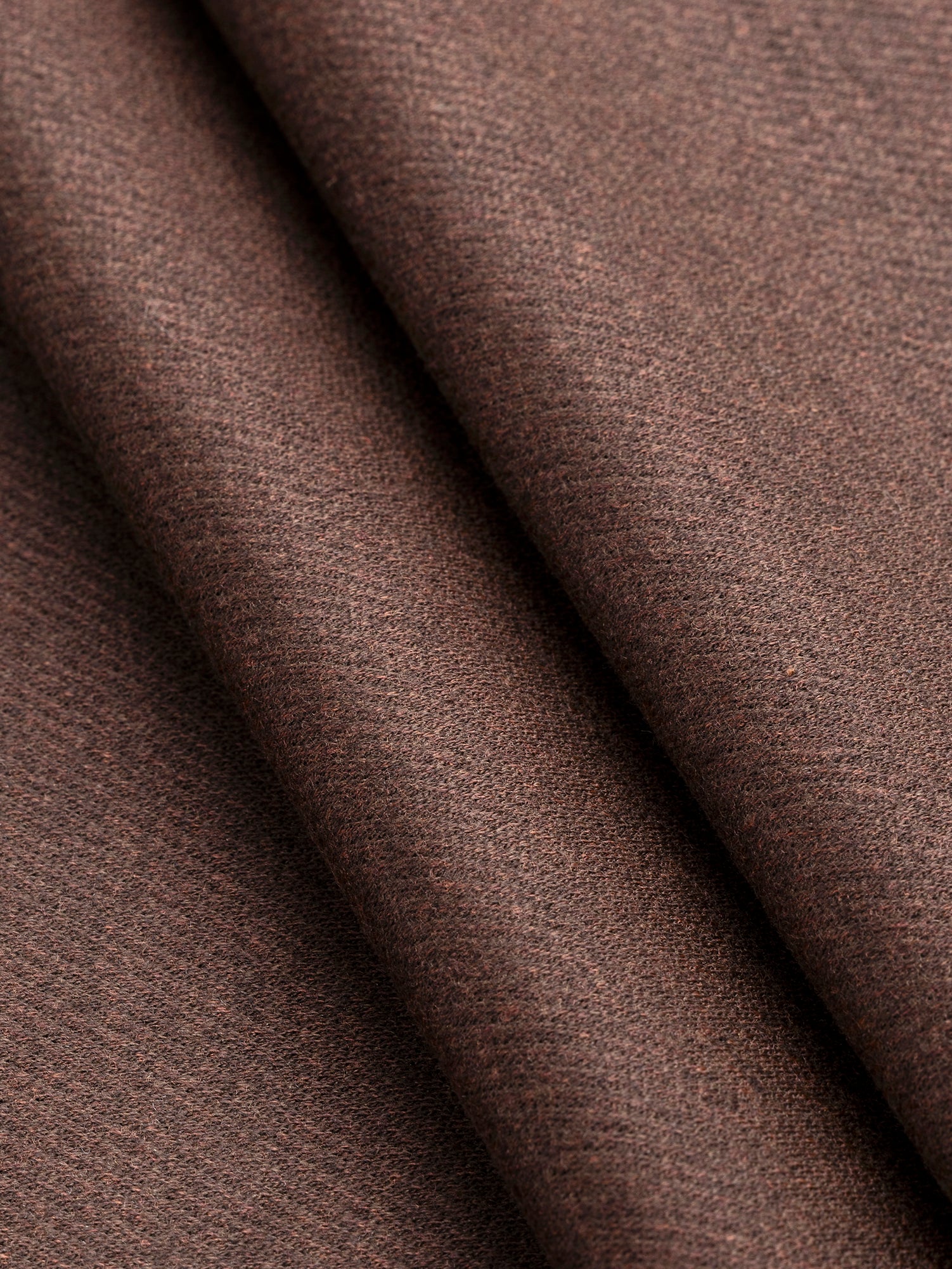 F-DEA096-Slight-Stretch-Knit-Deadstock-Cinnamon-Cream-Fabrics-fold