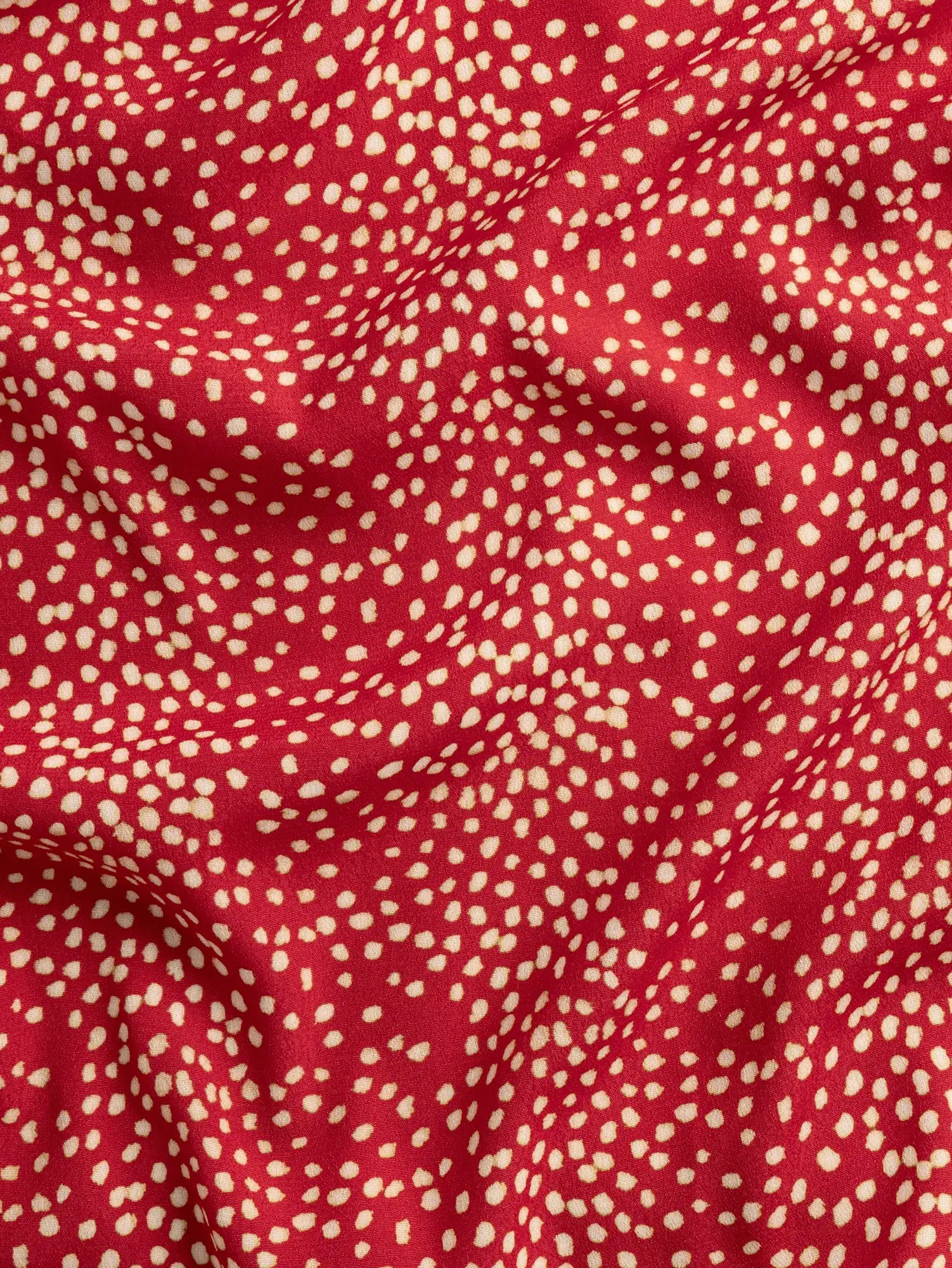 F-VIS293-Small-Dot-Print-Ecovero-Crepe-de-Chine-Scarlet-and-Oat-Core-Fabrics-scrunched.webp